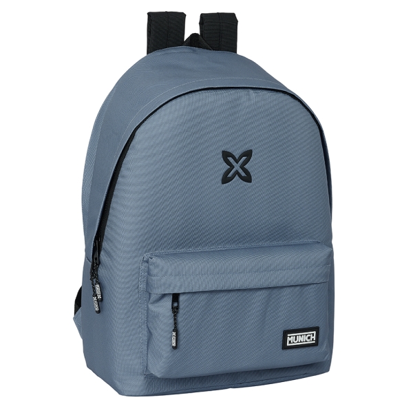 Safta Munich Basicos Mochila para Portatil 15.6" - Conector USB - 2 Compartimentos - 31x44x18cm - Co