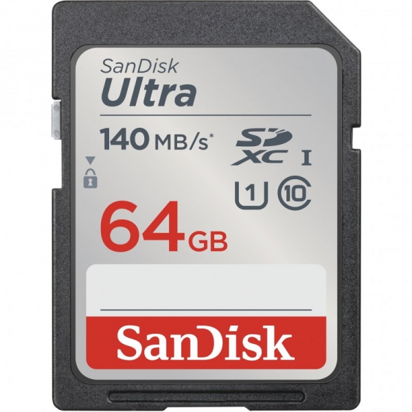 [SDSDUNB-064G-GN6IN] SanDisk Ultra SDXC 64GB UHS-I Clase 10