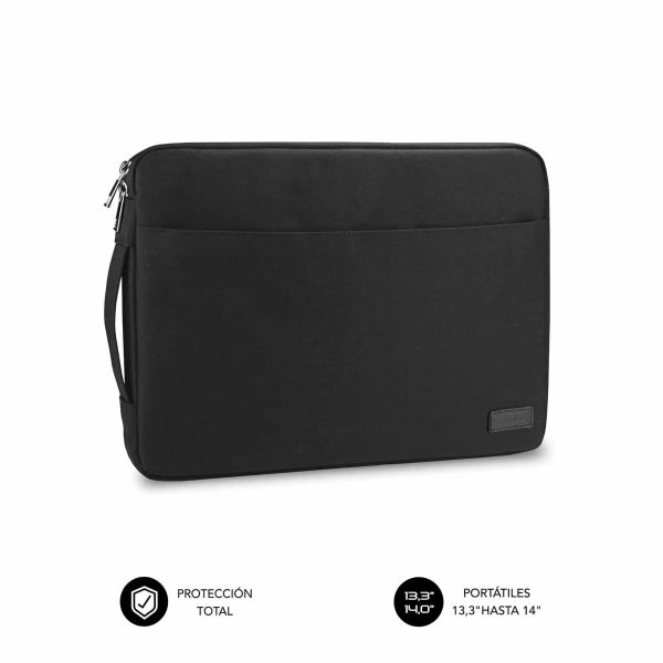 Subblim Funda Urban Portátil de 13.3" a 14" - Proteccion Elegante y Funcional - Tela de Poliester 60