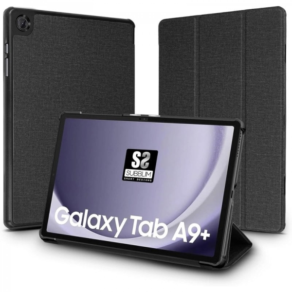 Subblim Shock Case Funda Exclusiva para Samsung Galaxy Tab A9+ - Cierre Magnetico - Bordes Reforzado