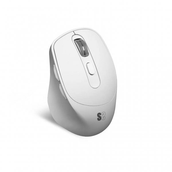 Subblim Confort Ergo Dual Raton Inalambrico Bluetooth, USB 2.4GHz 2400dpi - 5 Botones - Uso Diestro