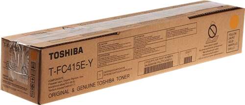 [T-FC415EY] Toshiba T-FC415EY Amarillo Cartucho de Toner Original - 6AJ00000182