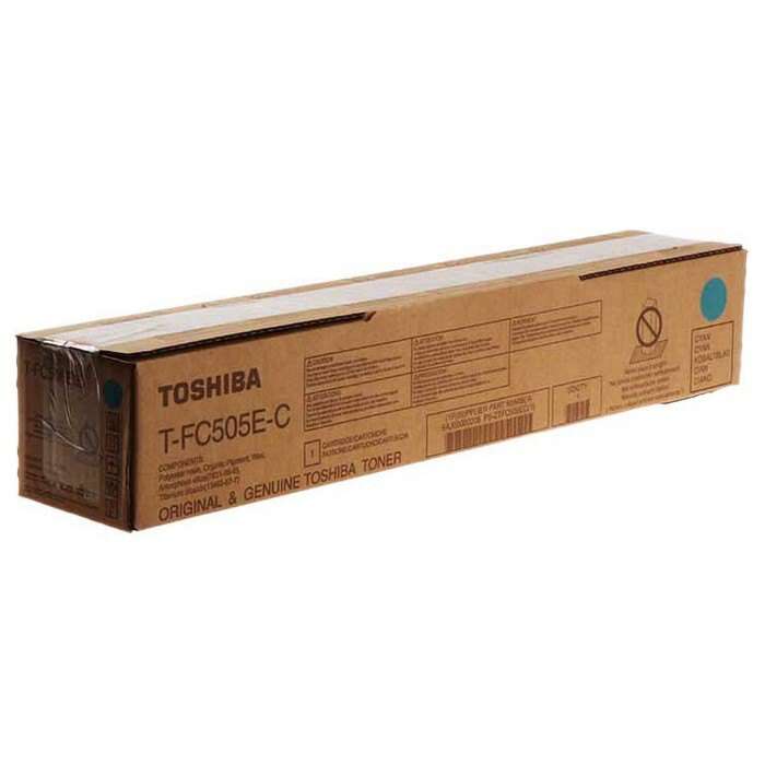 [T-FC505EC] Toshiba T-FC505EC Cyan Cartucho de Toner Original - 6AJ00000290