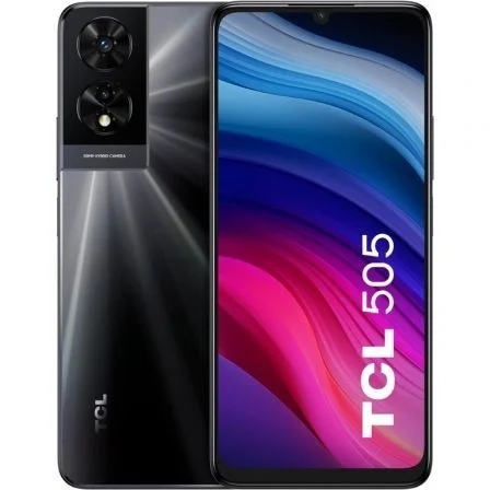 TCL 505 Smartphone Pantalla 6.75" - 6GB - 256GB - Camara 50MP - Bateria 5010mAh - Admite Carga de 10