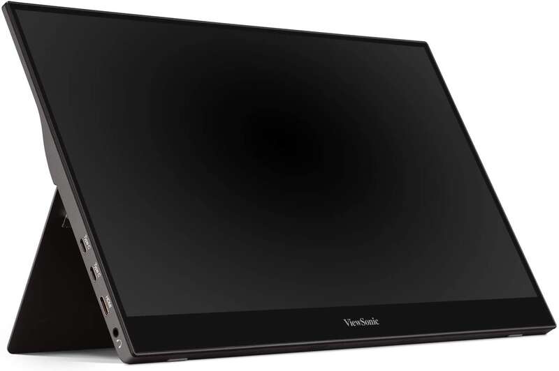 ViewSonic Monitor Tactil LED 15.6" IPS Full HD 1080p - 10 Puntos de Contacto - Respuesta 6.5ms - Alt