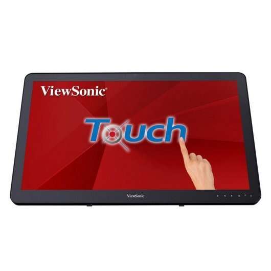 ViewSonic Monitor Tactil LED 24" Full HD - 10 Puntos de Contacto - Altavoces 5W - Angulo de Vision 1