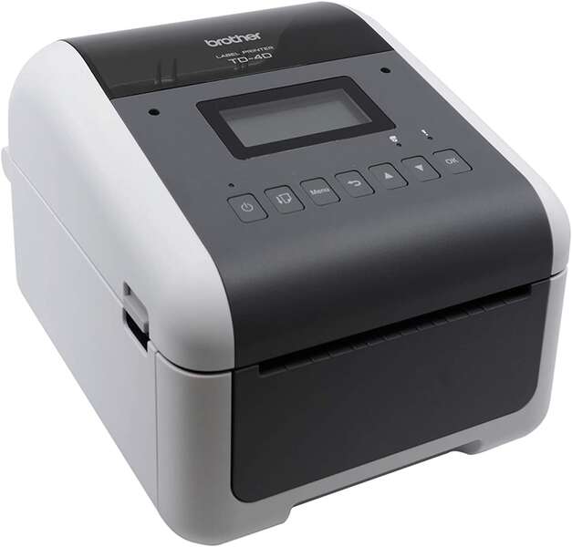 Brother TD4550DNWB Impresora Termica de Etiquetas Profesional WiFi, Bluetooth, USB - Tarjeta de Red