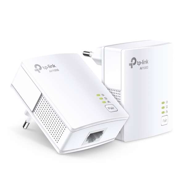 [TL-PA7017 KIT] TP-Link Kit de Inicio AV1000 Gigabit Powerline