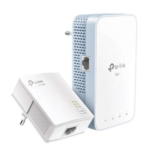 [TL-WPA7517 KIT] TP-Link Pack de Adaptadores Powerline Gigabit AV1000 WiFi - 1000Mbps - Alcance hasta 300m - Gigabit