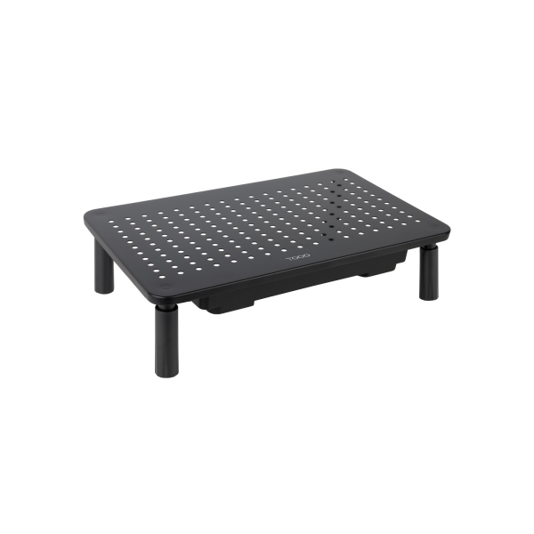 [TQMR087] Tooq TQMR087 Soporte Elevador para Monitor o Portatil - Peso Max. 20kg - Cajon - Color Negro