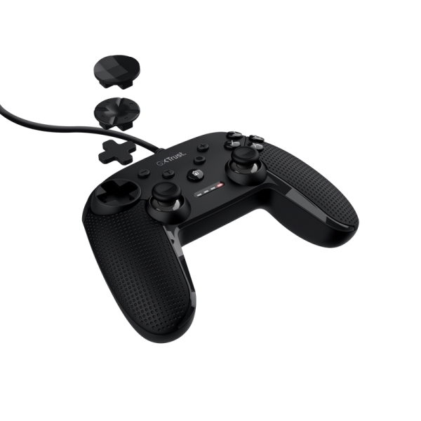 [TR24789] Trust Controlador para Gaming Muta - Cable de 3 Metros - Gatillo Sensible a la Presion - Personaliza