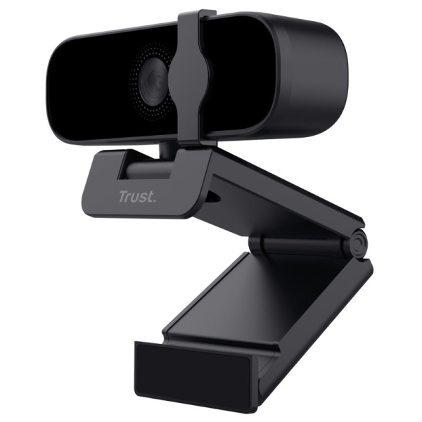 Trust Tanor Webcam FullHD 1080p USB - Enfoque Automatico - Diagonal de Campo de Vision 79º - Microfo