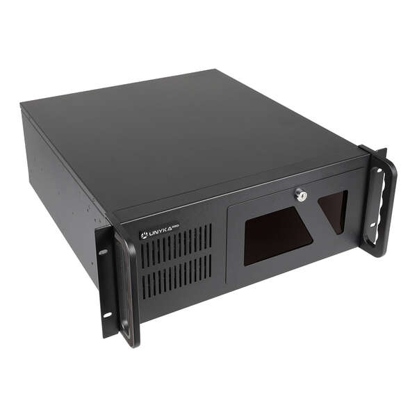 Unykach UK4229 EVO Caja Rack 4U 19" - Tamaños de Disco Soportados 3.5" - Filtro Frontal Antipolvo -