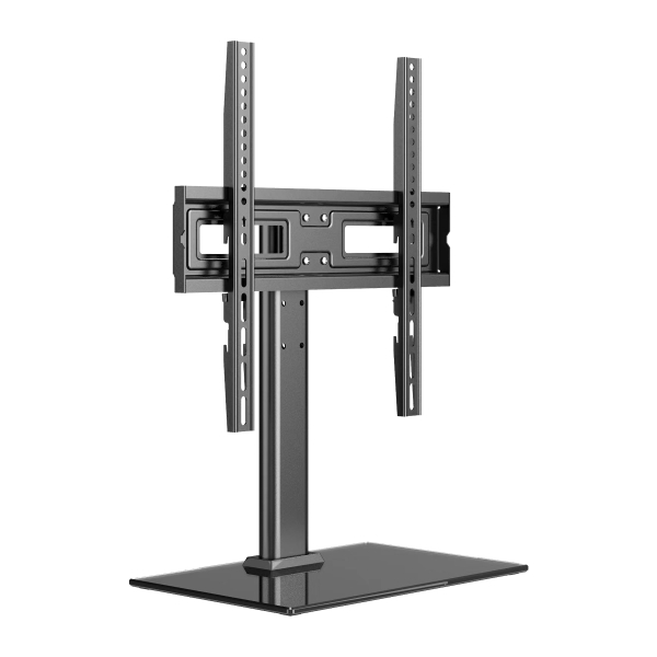 Unykach Soporte de Mesa para TV de 23"-60" - Base de Vidrio Templado - Peso Max 40Kg - VESA 400x400m