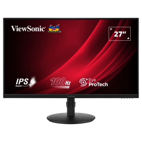 Viewsonic Monitor 27" LED IPS FullHD 100Hz - Respuesta 5ms - Ajustable en Altura, Giratorio e Inclin