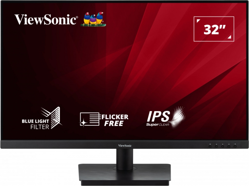 Viewsonic Monitor 31.5" VA3209-2K-MHD LED IPS 2K - 75Hz - Respuesta 4ms - Angulo de Vision 178º - 21