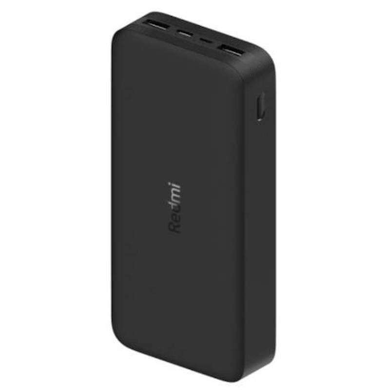 Xiaomi Redmi Bateria Externa/Power Bank 20000 mAh - Carga Rapida 18W  - 2x USB-A , 1x USB-C, 1x Micr