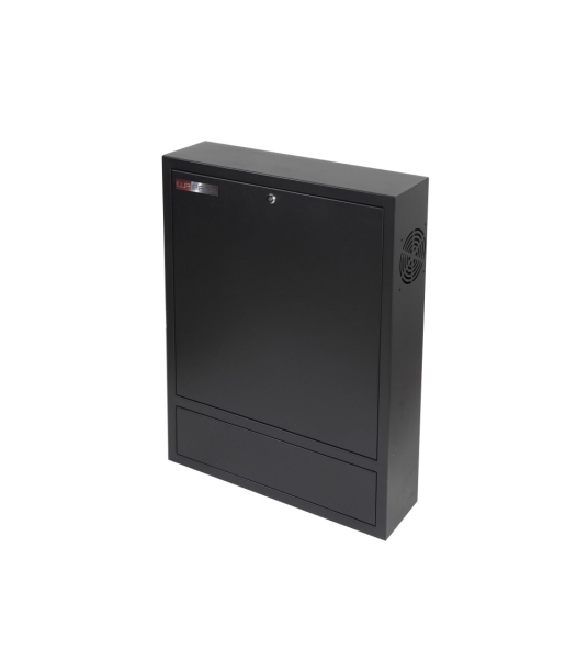 WP RWN-02601-B Armario Mural Vertical 4U - Cerradura de Seguridad con Llave Tubular - 600x150x750mm