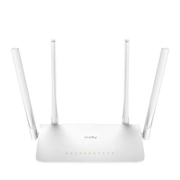 Cudy WR1300 Smart Router WiFi AC1200 Doble Banda - 1x Puerto Wan 1000/100/10 Mbps y 4x Puertos Lan 1