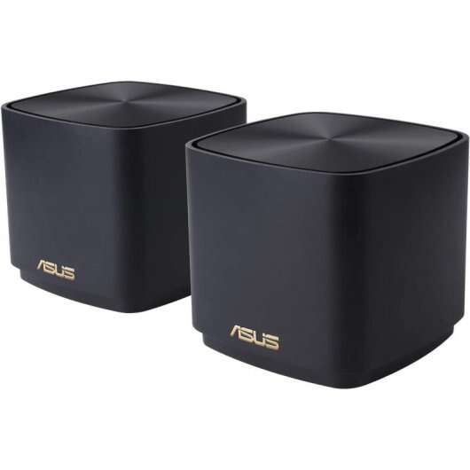 [XD4 PLUS (B-2-PK)] Asus ZenWiFi XD4 Plus Pack de 2 Sistemas WiFi Mesh AX1800 - Color Negro