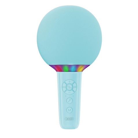 [XOBE50BL] XO BE50 Microfono Inalambrico - Karaoke - 5W - Bluetooth 5.3 - Iluminacion LED - Autonomia Máxima 3h