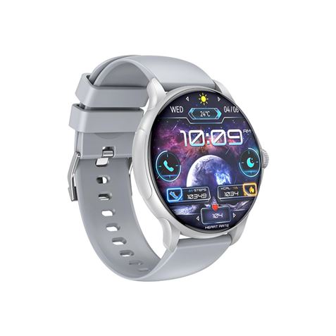 XO J11 Reloj Inteligente Smartwatch Pantalla Redonda 2.06" HD - Asistente de Voz - Control de Musica