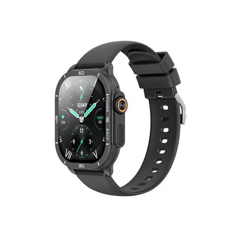 XO J12 Reloj Inteligente Smartwatch Pantalla Cuadrada 2.06" AMOLED - Asistente de Voz - Control de M