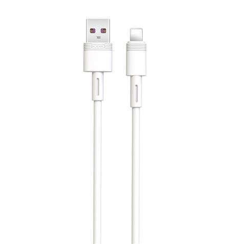 XO NB166 Cable USB-A Macho a Lightning 5A - Carga + Transmision de Datos Alta Velocidad - Longitud 1