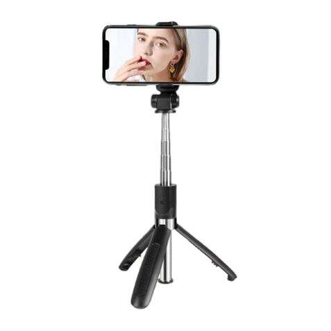 [XOSS08] XO Tripode + Palo Selfie Bluetooth - Mango Telescopico - Altura Maxima hasta 680mm - Completamente P