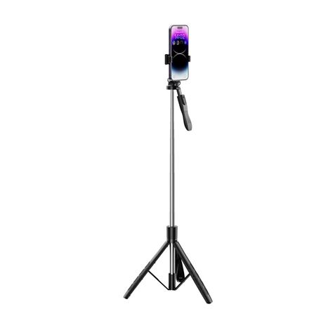 [XOSS15] XO SS15 Tripode + Palo Selfie Bluetooth con Disparador - Altura Maxima hasta 180cm - Completamente P