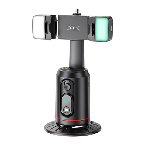 [XOSS16LED] XO SS16LED Soporte Sobremesa para Smartphone - Seguimiento y Reconocimiento Facial - Motorizado 360º