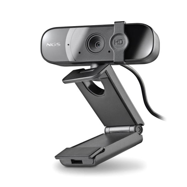 NGS XpressCam Webcam Full HD 1080p USB 2.0 - Microfono Integrado - Filtro de Privacidad - Campo Visu