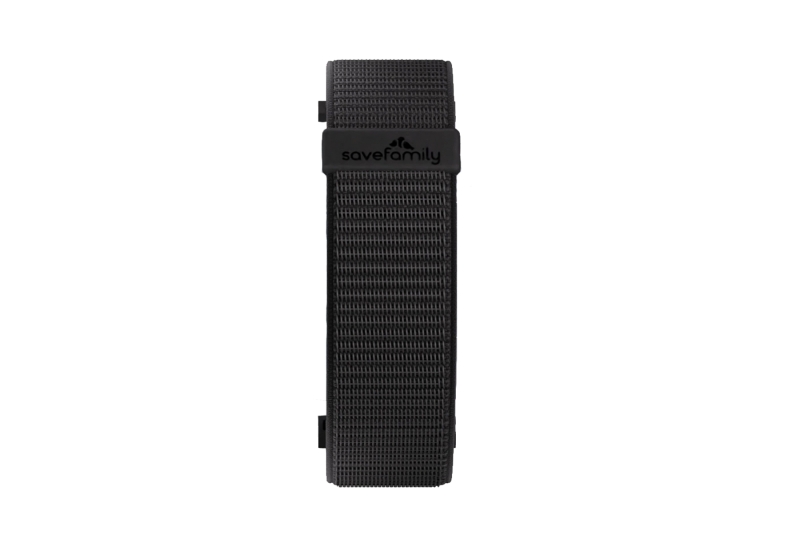 Savefamily Correa de Tela para Savewatch Plus 2 - Color Negro