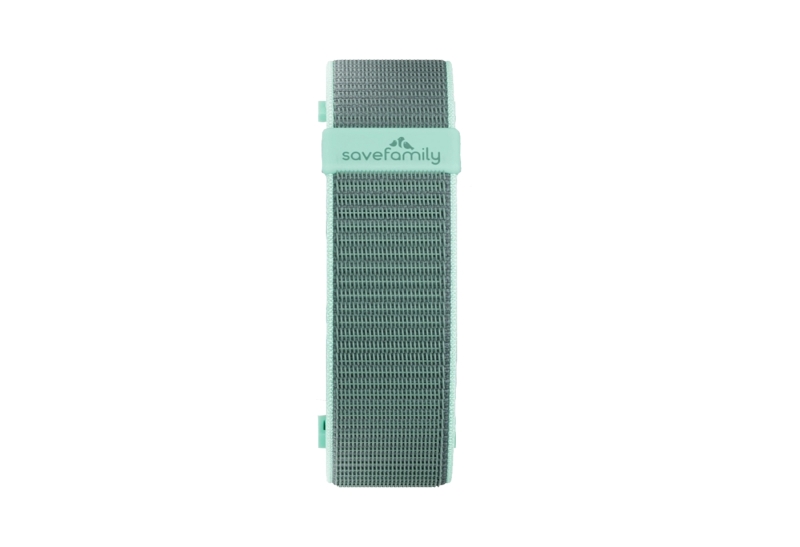 [COR-SW-2-TELOCEAN] Savefamily Correa de Tela para Savewatch Plus 2 - Color Ocean