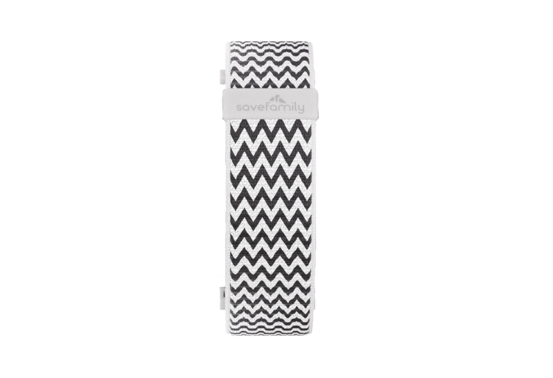 [COR-SW-2-TELZIGZAG] Savefamily Correa de Tela para Savewatch Plus 2 - Color ZigZag