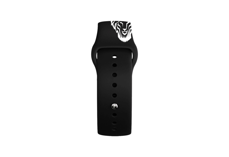 [COR-SWPATHLETIC-SILNEGRA] Savefamily Correa de Silicona para Savewatch Plus Edicion Athletic Club - Color Negro