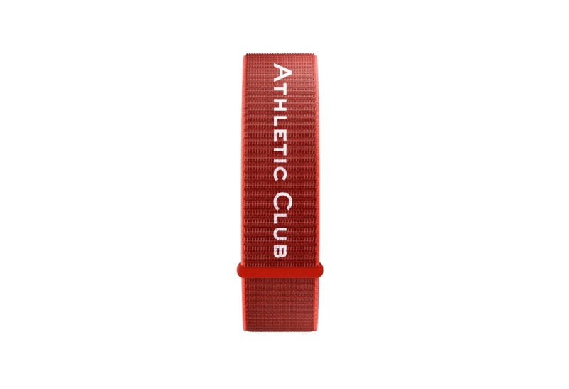 [COR-SWPATHLETIC-TELROJA] Savefamily Correa de Tela para Savewatch Plus Edicion Athletic Club - Color Rojo