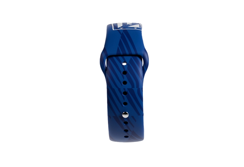 [COR-SWPATLETIMADRID-SILAZUL] Savefamily Correa de Silicona para Savewatch Plus Edicion Atletico de Madrid - Color Azul