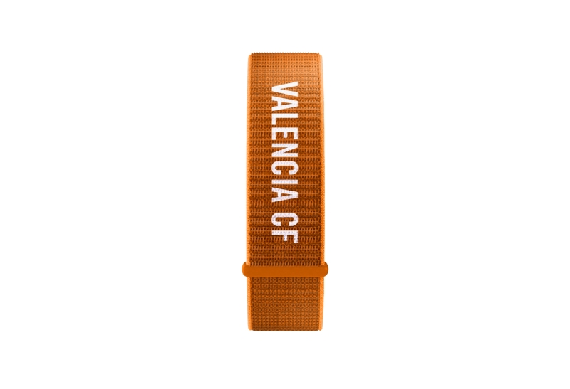 [COR-SWPVALENCIA-TELNARANJA] Savefamily Correa de Tela para Savewatch Plus Edicion Valencia CF - Color Naranja