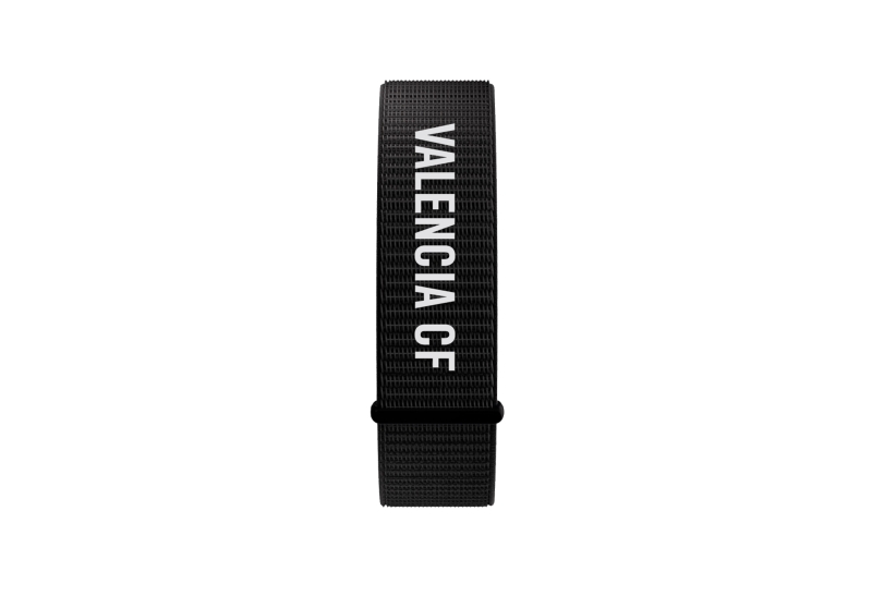[COR-SWPVALENCIA-TELNEGRA] Savefamily Correa de Tela para Savewatch Plus Edicion Valencia CF - Color Negro