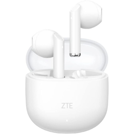 ZTE Buds 2 Auriculares True Wireless - Bluetooth 5.3 - 25h Autonomia - Resistencia IPX4 - Color Blan