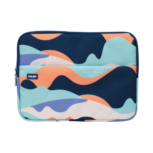 Milan The Fun Funda para Portatiles hasta 13" - Cierre de Cremallera con Tirador - Bolsillo Delanter