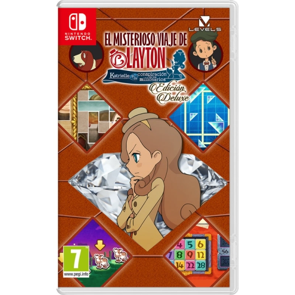 Nintendo Videojuego el Misterioso Viaje de Layton para Consola Nintendo Switch - Genero Puzles/Miste