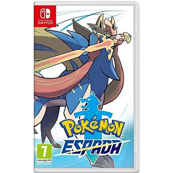 [10002147] Nintendo Videojuego Pokemon Espada para Consola Nintendo Switch - Genero RPG/Aventura - PEGI 7
