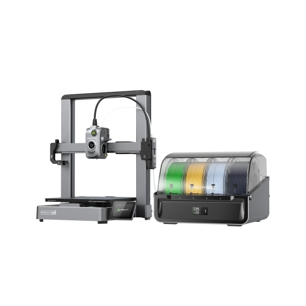 Creality Hi Combo Impresora 3D Abierta + Unidad CFS - Volumen 26x26x30cm - Calibraciones Automaticas