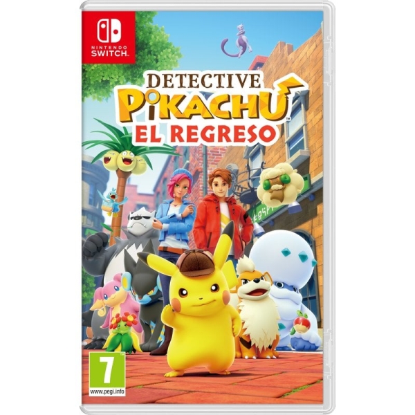 [10011895] Nintendo Videojuego Detective Pikachu: el Regreso para Consola Nintendo Switch - Genero Aventura Nar