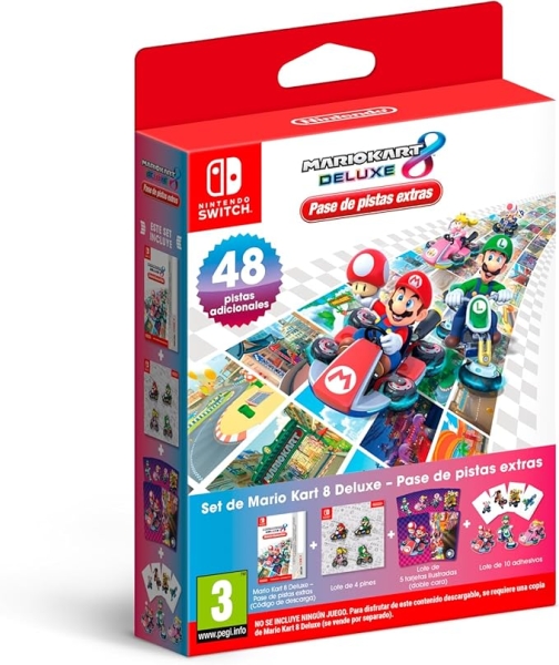 Nintendo Mario Kart 8 Booster Pack Contenido Adicional para Videojuego Mario Kart 8 Deluxe - Genero