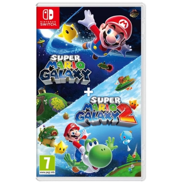 [10016150] Nintendo Pack de Videojuegos Super Mario Galaxy y Super Mario Galaxy 2 para Consola Nintendo Switch