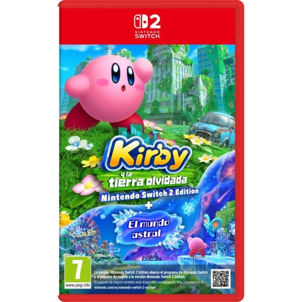 Nintendo Videojuego Kirby and The Forgotten Land para Consola Nintendo Switch 2 - Genero Plataformas