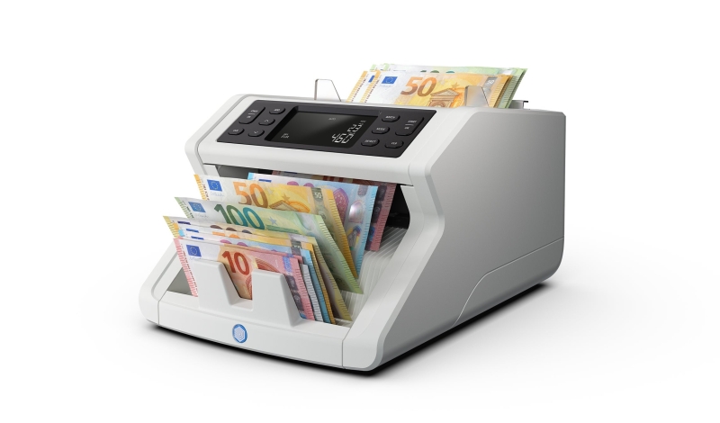Safescan 2265 (G2) Contadora de Billetes - Puede Contar Billetes de Euro y Libras Esterlinas Mezclad